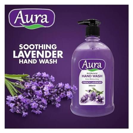 AURA LAVENDER HANDWASH 500ML